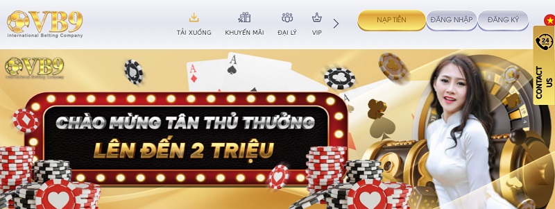 Các bước đăng ký nhận khuyến mãi chào mừng từ Vuabai9