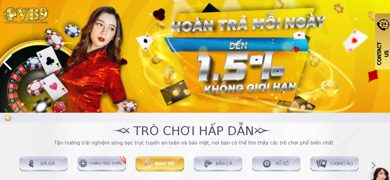 3 điểm đặc biệt khiến bạn nhất định phải chơi tại Casino online Vuabai9