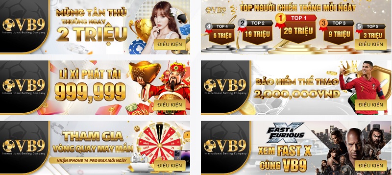 khuyến mãi quay hũ