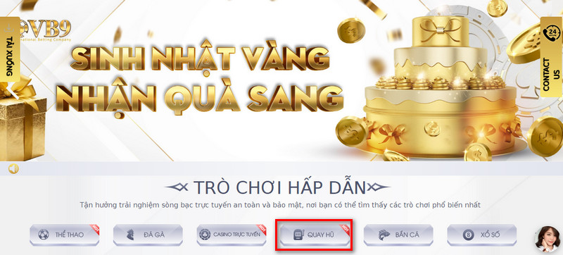 Top 5 game hấp dẫn nên chơi ngay tại nhà cái quay hũ Vua bai 9